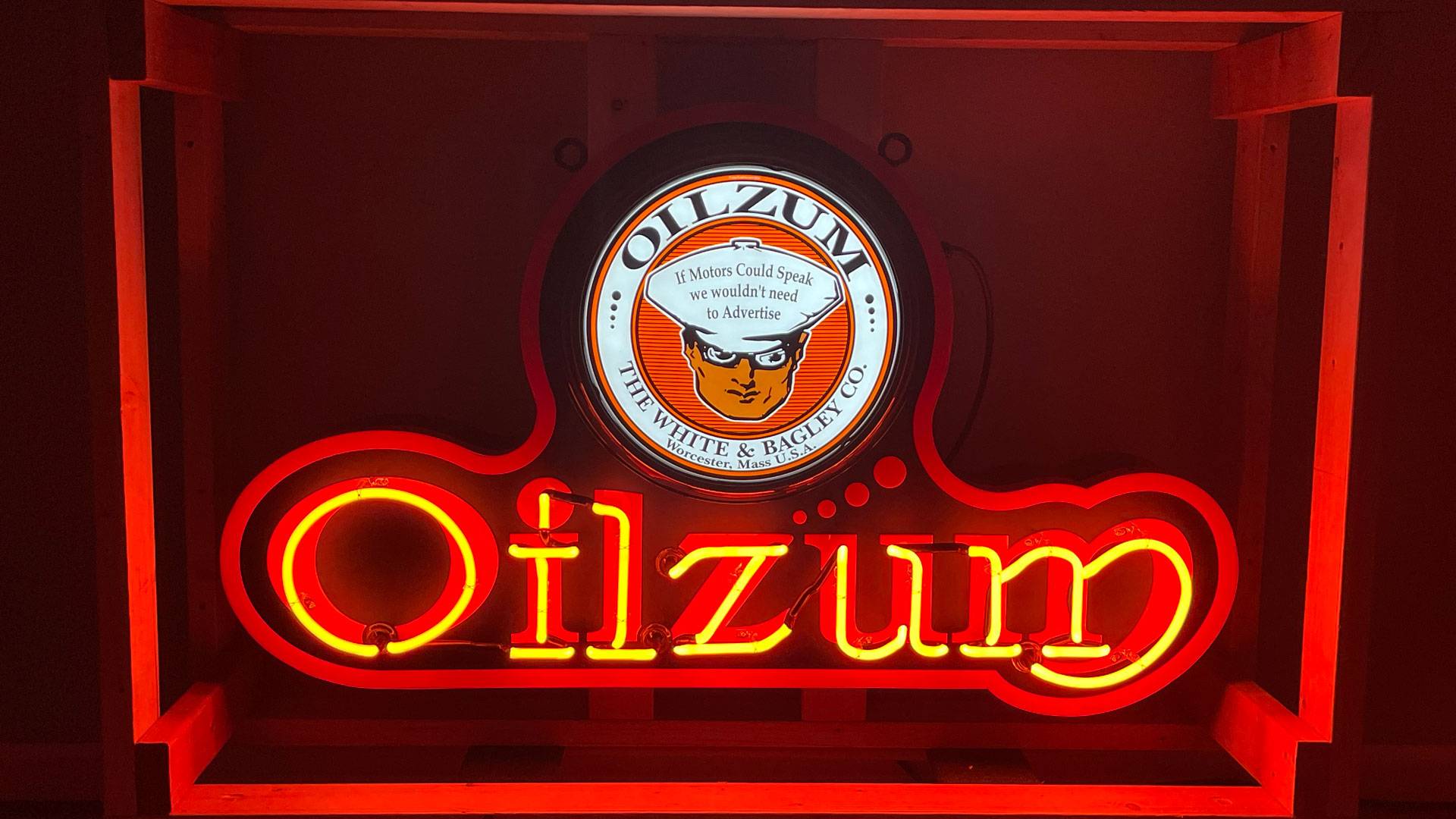 Oilzum Canopy Sign