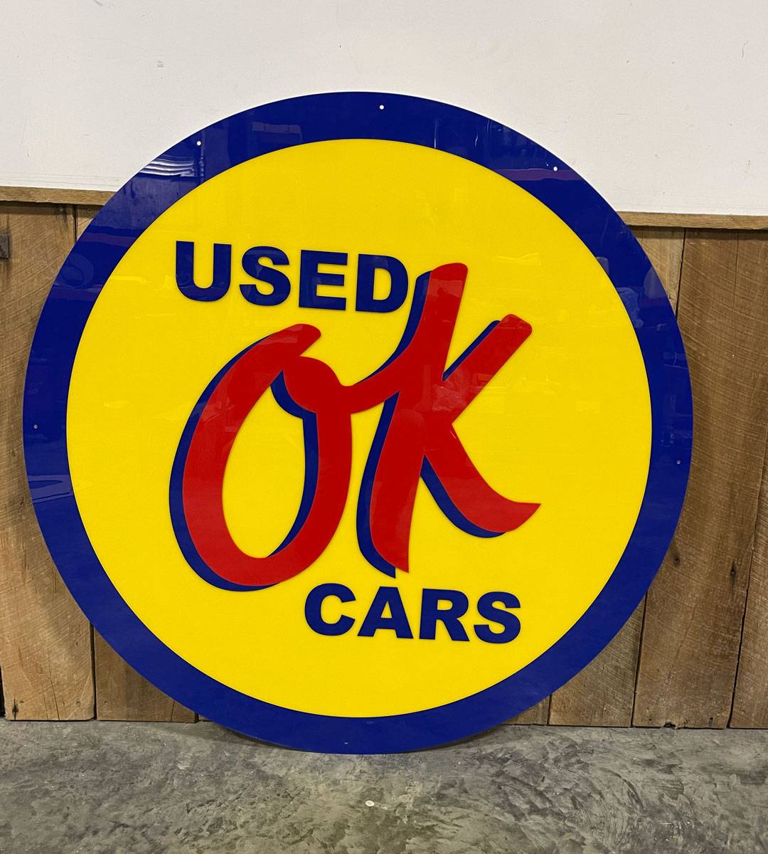 OK Used Cars Wall Hanger