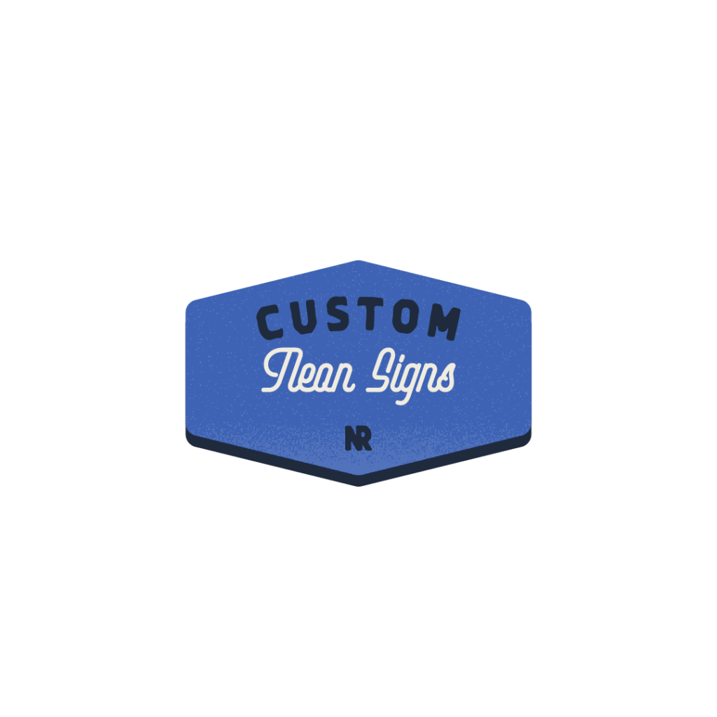 Custom neon signs icon