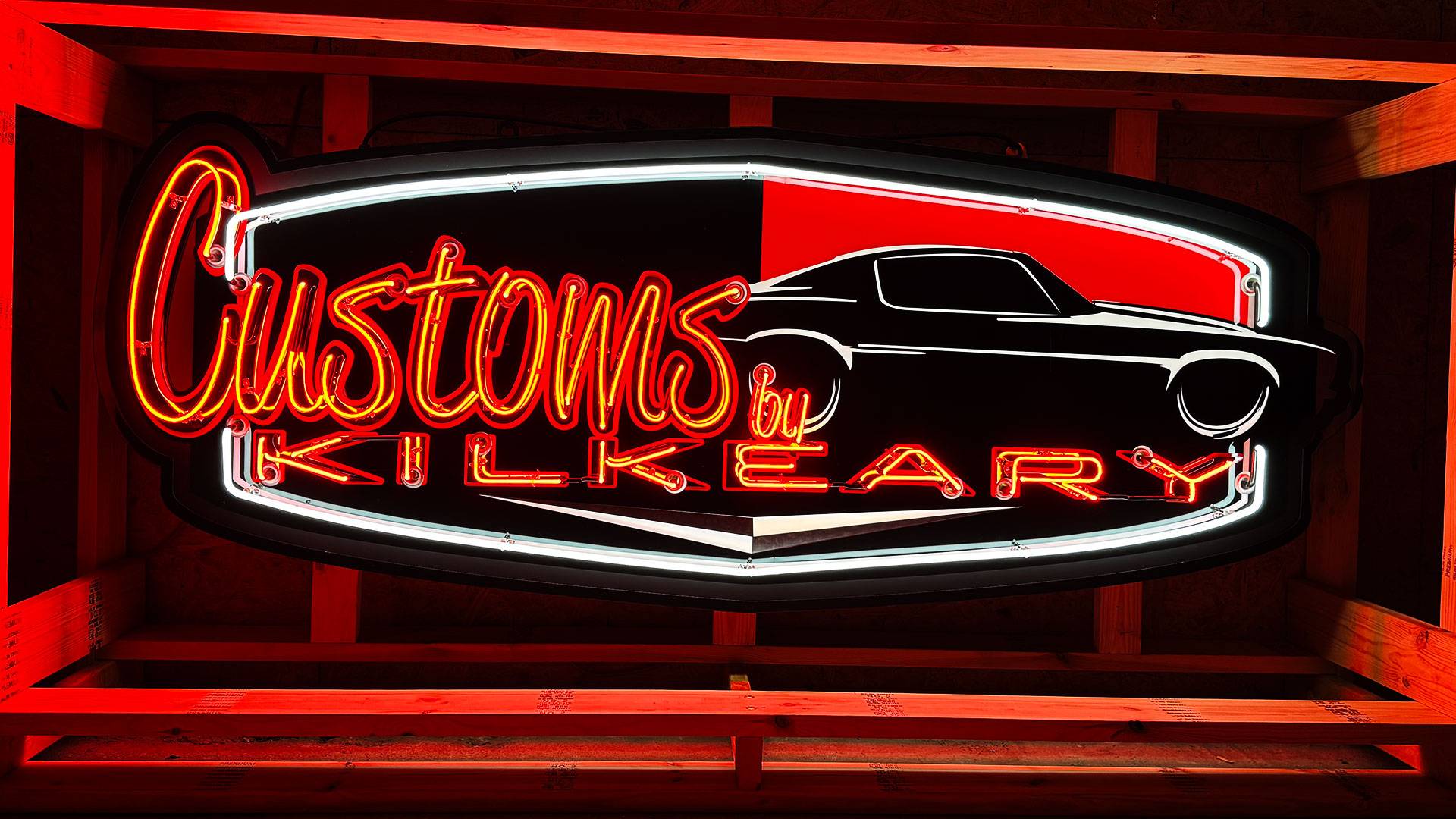Customs by Kilkeary Neon Sign