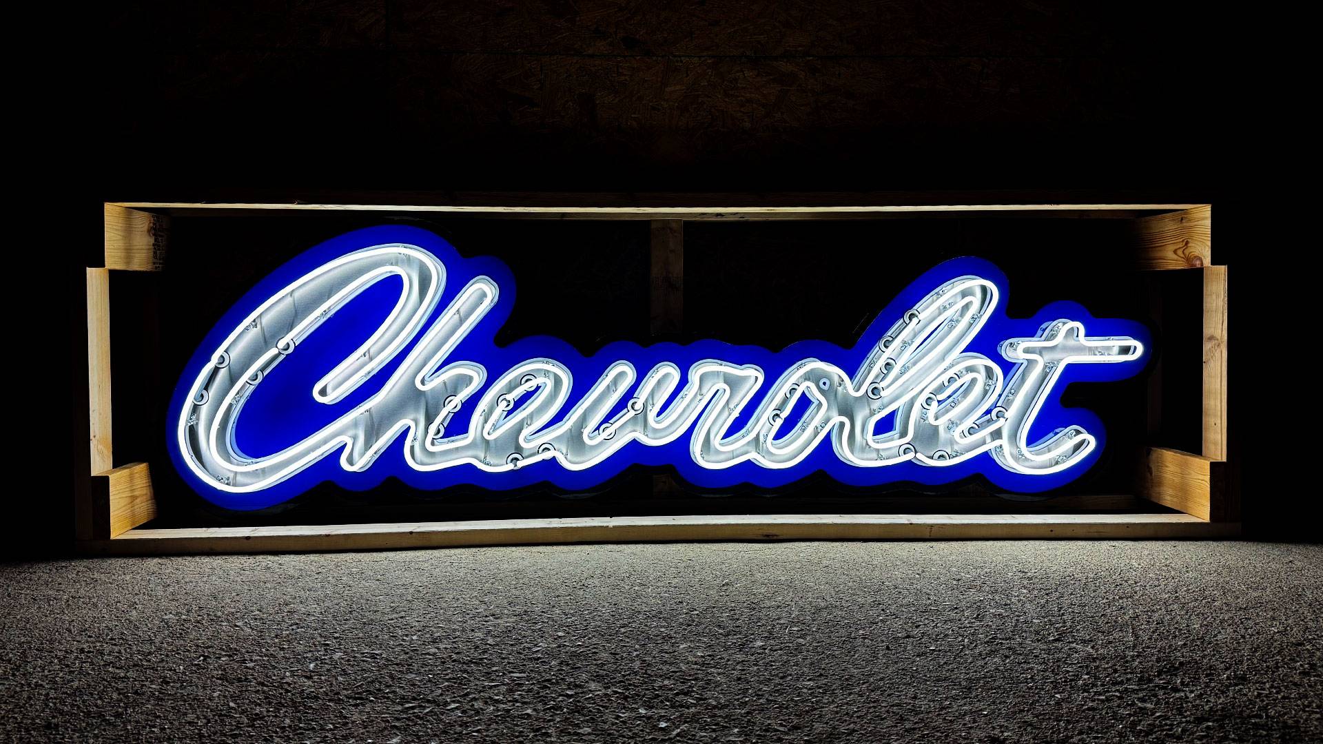 Chevrolet Scripted Neon Sign