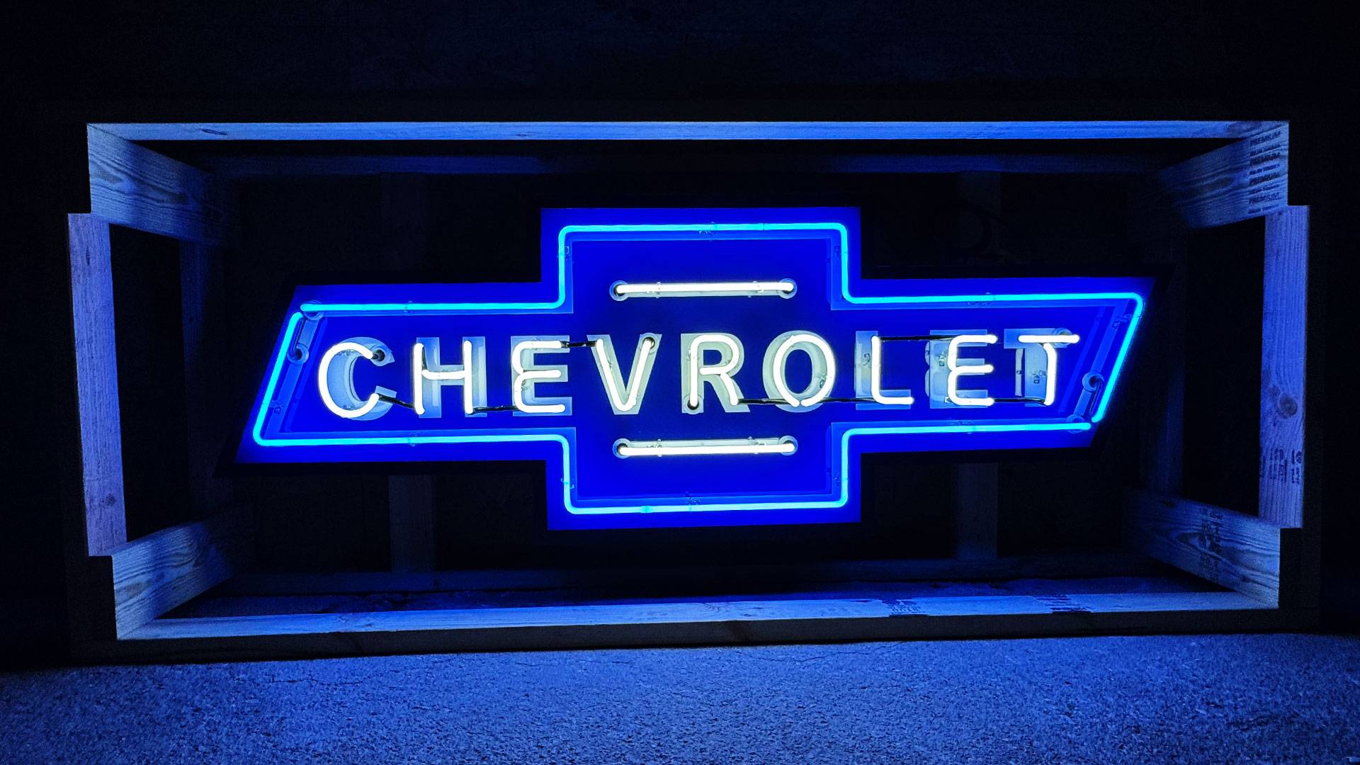Chevrolet Bowtie Neon Sign